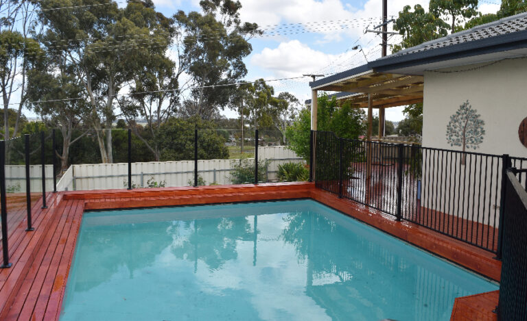 semi-frameless glass pool fencing installation and supply